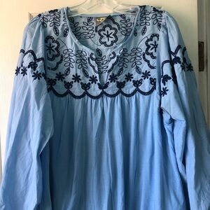 Anthropologie long sleeve shirt